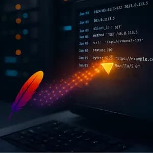 Sending Apache Logs to LogZilla: apache log centralization analysis thumbnail icon