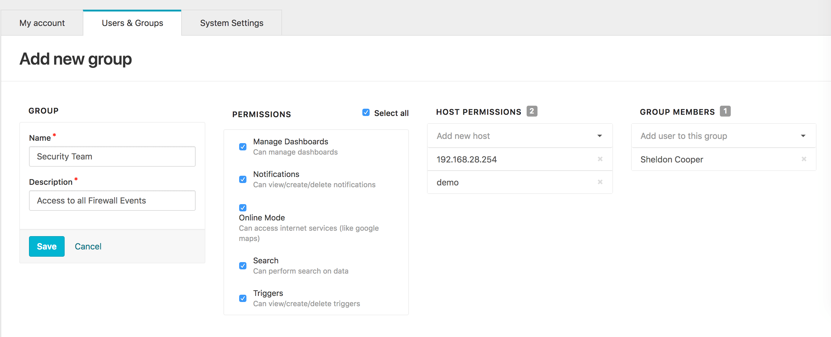 Adding New RBAC Group