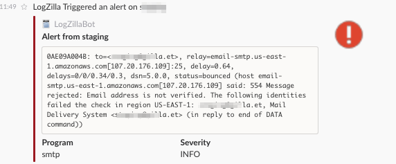 Slack Alert